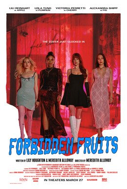 Theatrical poster for Forbidden Fruits