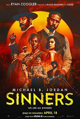 Theatrical poster for Sinners
