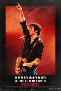 Theatrical poster for Springsteen: Deliver Me from Nowhere