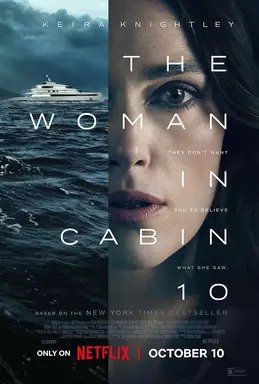 Theatrical poster for The Woman in Cabin 10